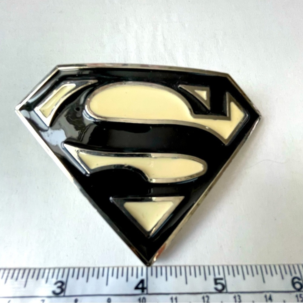 DC comic Superhero Superman belt buckle.